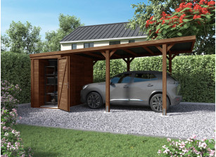 Fabricant d'abri de jardin bois, abri voiture, carport, pergola, portail,  Bordeaux