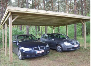 Abri Voiture - Garage voiture en bois, métal et PVC - France Abris - France  Abris