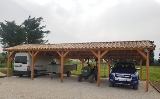 Hangar professionnel en bois