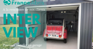 Interview du propriétaire d'un garage métallique