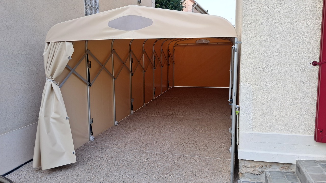 Tente garage en toile PVC XXL