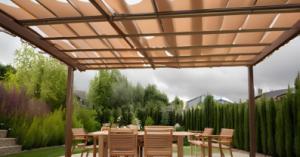 tempête et pergola bioclimatique