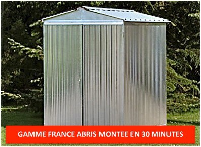 Abri de Jardin Métal - Abris métallique garantie 25 ans - France Abris